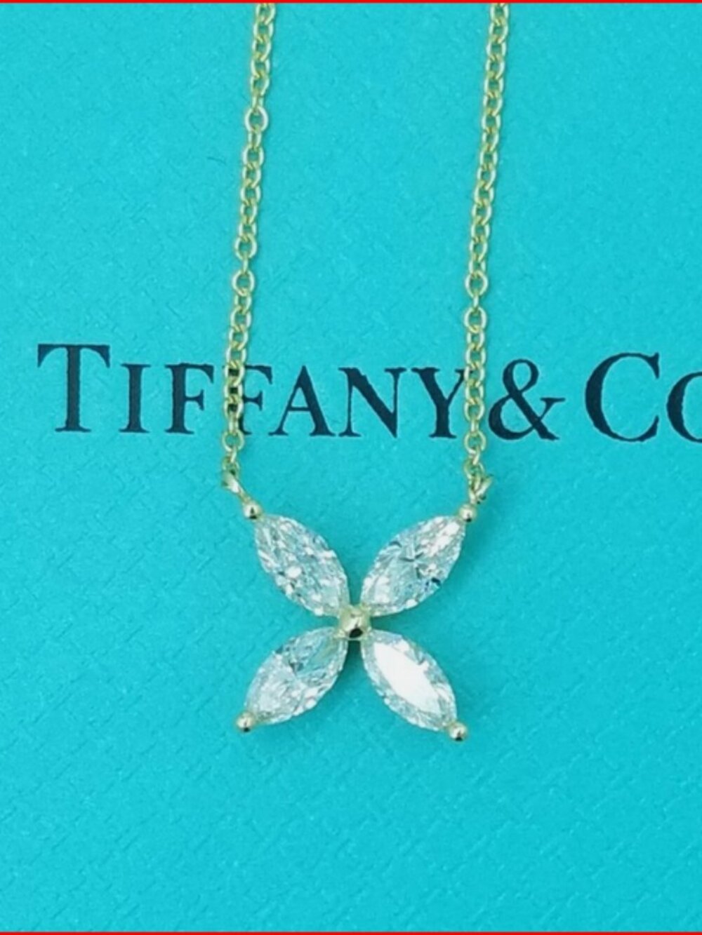 Tiffany & Co Victoria Large  $17K Ret.81 TCW Diamond Necklace